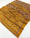 Shisha By Girnar Semi Modal With Mirror Work Saree